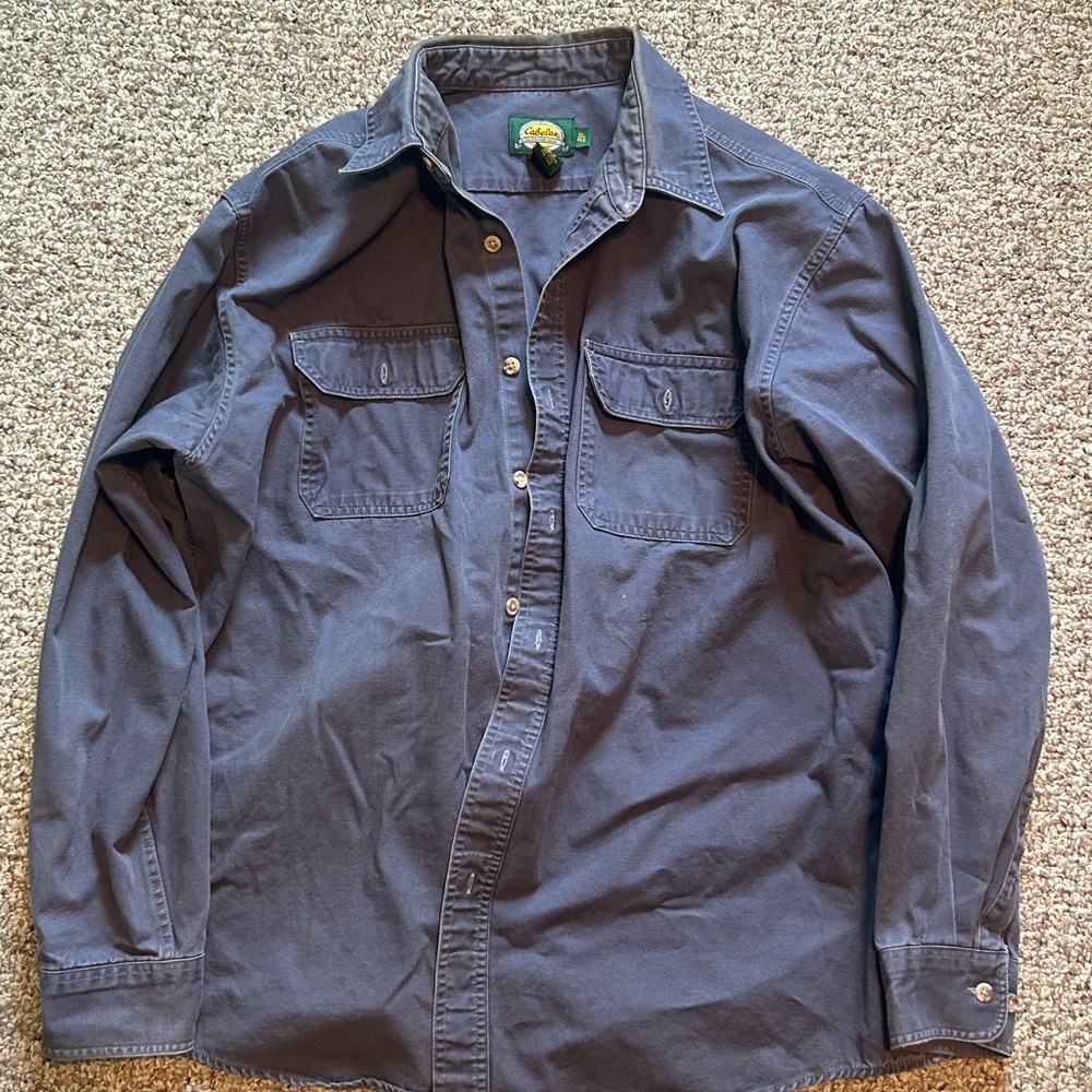 Cabela’s Work Jacket XL blue